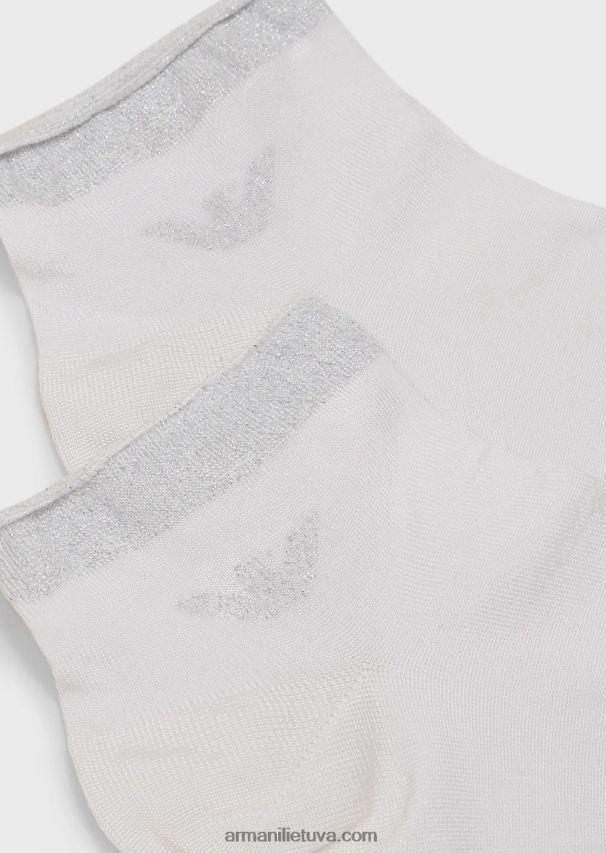 moterysArmani dovanų dėžutė iš žakardo logotipo kojinių 02482X180