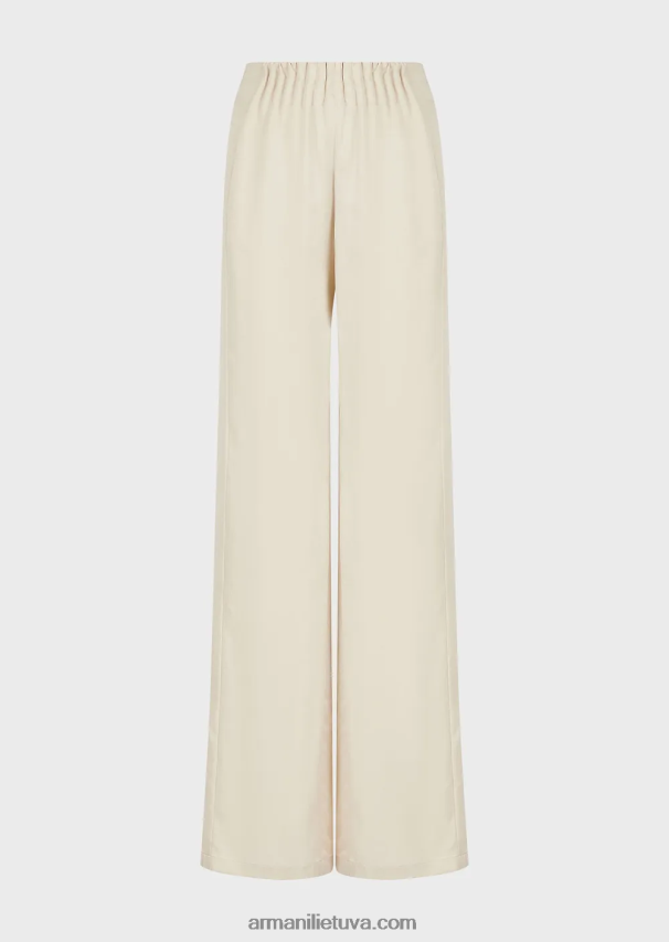 moterysArmani skalbtas vario kelnes surauktu juosmeniu 02482X324