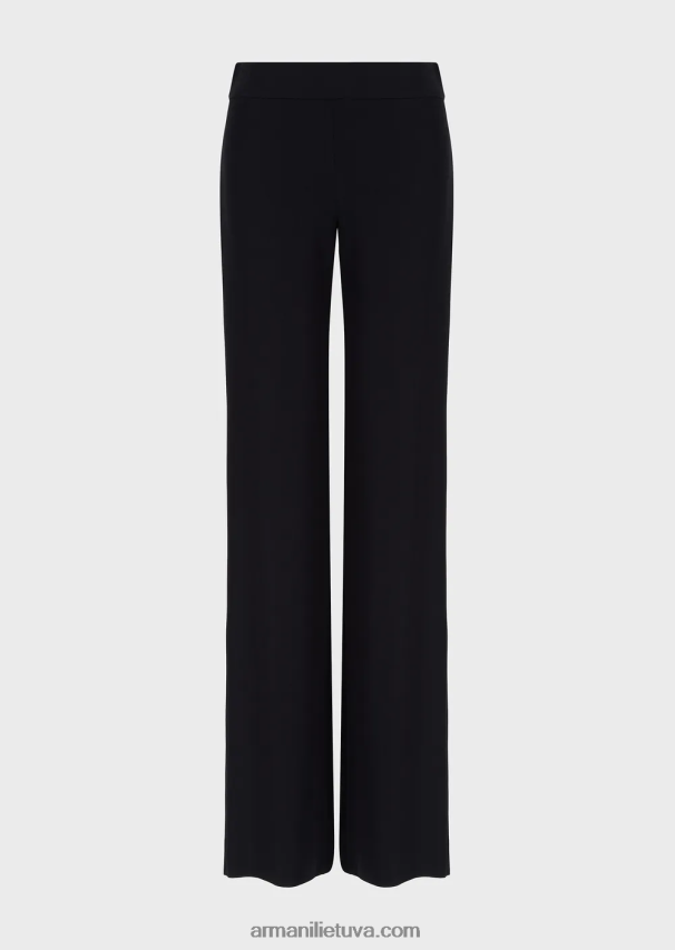 moterys mėlyna Armani techno cady palazzo kelnės 02482X304