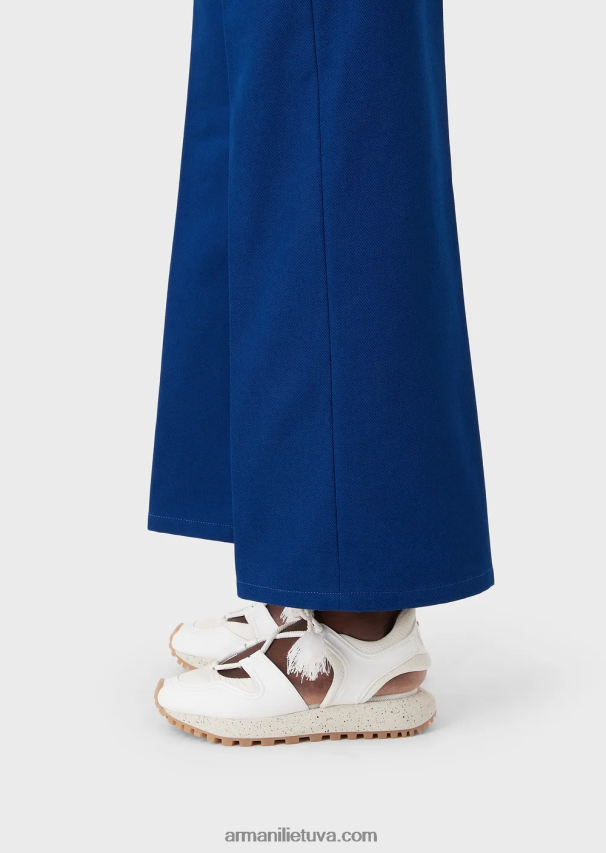 moterys mėlyna Armani tvarios kolekcijos j33 tiesūs džinsai iš ekologiško buliaus 02482X398