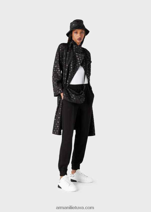 moterys baltas Armani Kelionių reikmenų tamprūs marškinėliai 02482X444