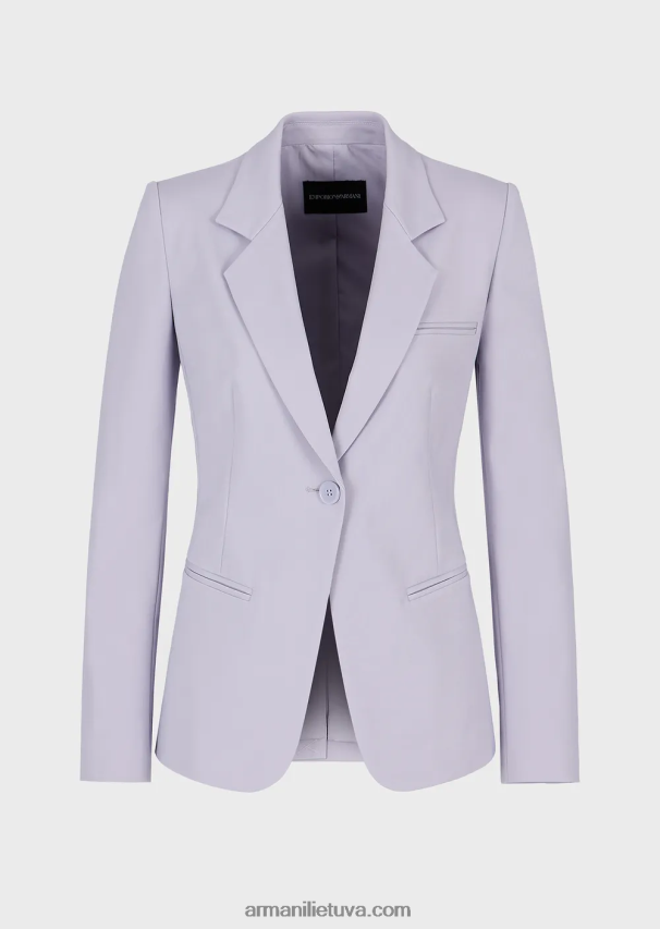 moterysArmani vieneilis striukė iš tamprios mados medvilnės 02482X32