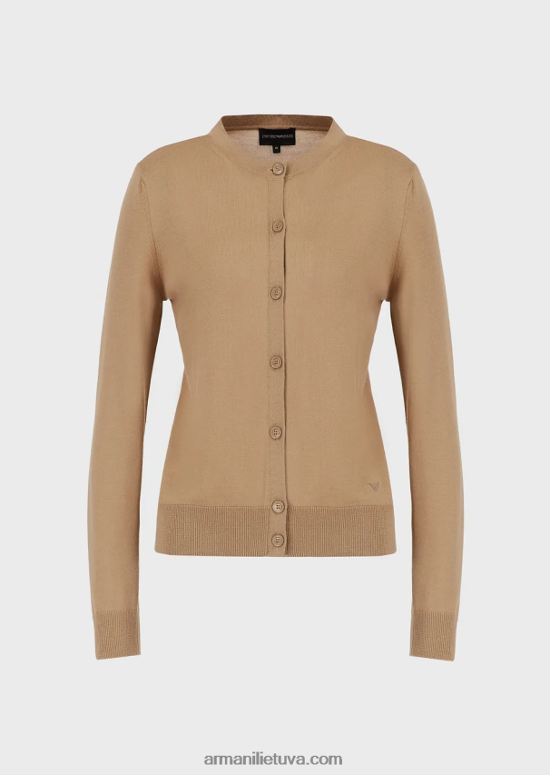 moterys kupranugaris Armani grynos vilnos megztinis 02482X222