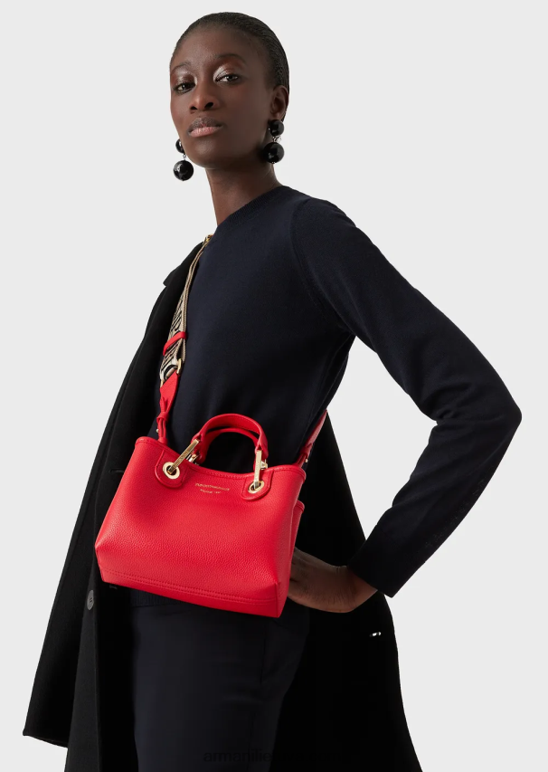 moterys mėlyna Armani Grynos vilnos megztinis su įtemptu kaklu 02482X219