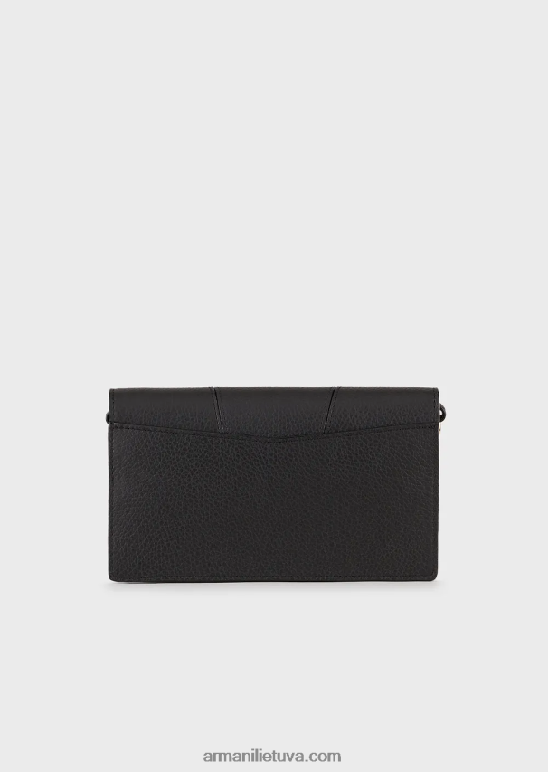 moterysArmani elnio oda marginta odinė pečių krepšys su kortelių laikikliu 02482X613