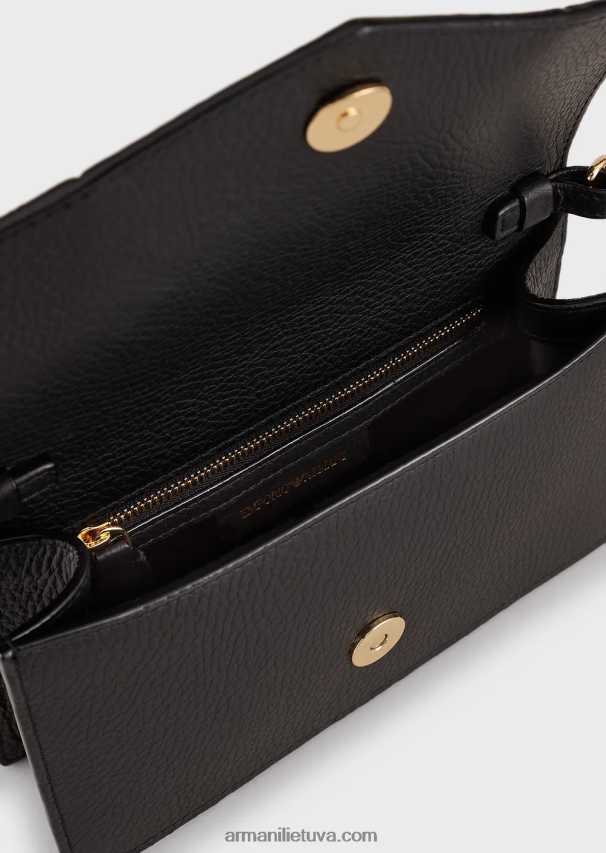 moterysArmani elnio oda marginta odinė pečių krepšys su kortelių laikikliu 02482X613