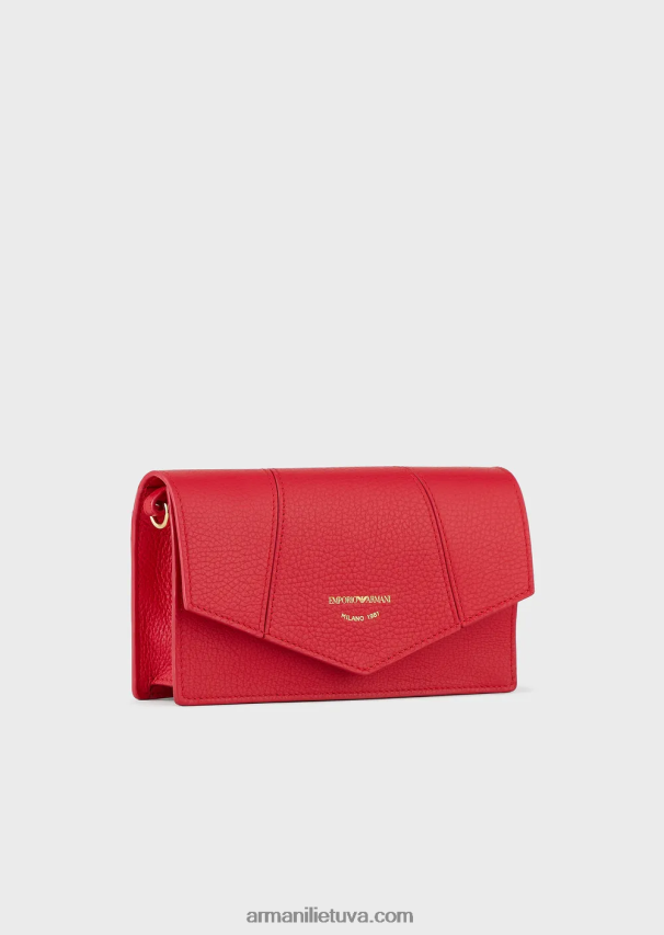 moterysArmani elnio oda marginta odinė pečių krepšys su kortelių laikikliu 02482X614