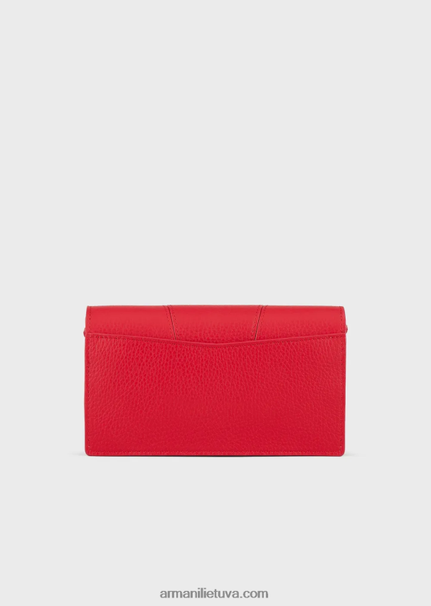 moterysArmani elnio oda marginta odinė pečių krepšys su kortelių laikikliu 02482X614