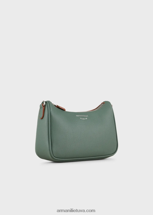 moterys žalias Armani Baguette maišelis su elnio raštu 02482X593