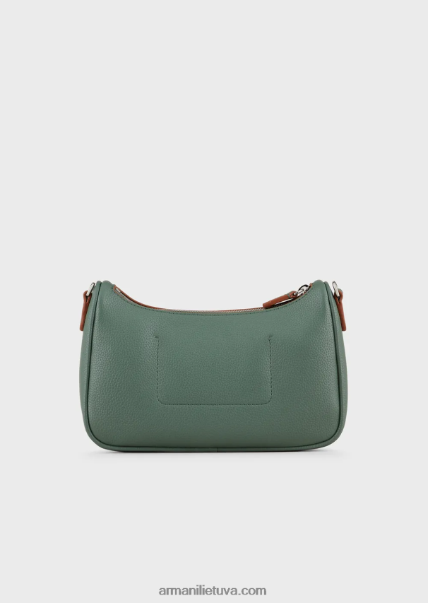moterys žalias Armani Baguette maišelis su elnio raštu 02482X593