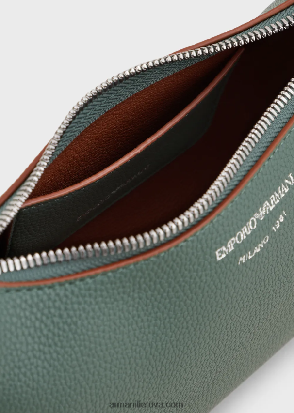 moterys žalias Armani Baguette maišelis su elnio raštu 02482X593