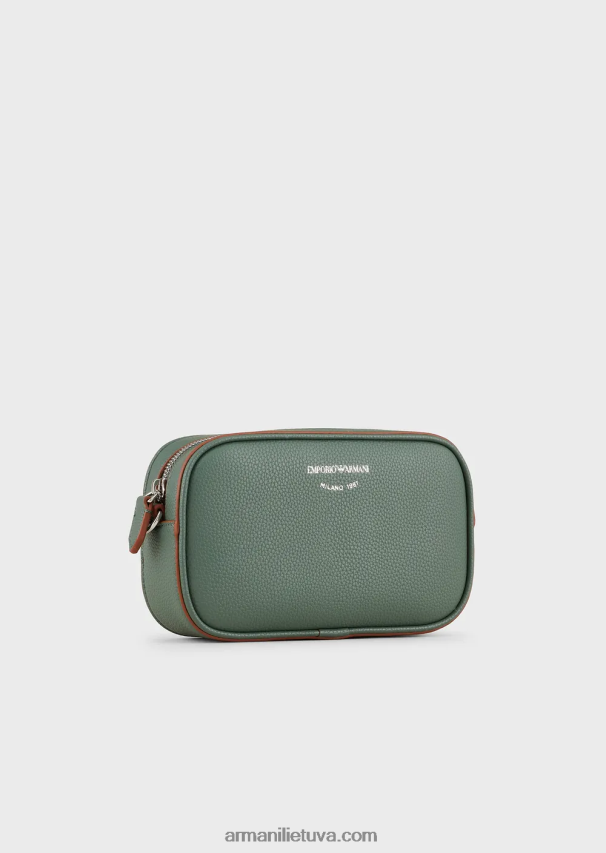 moterys žalias Armani elnio atspaudo fotoaparato dėklas su peties dirželiu 02482X584