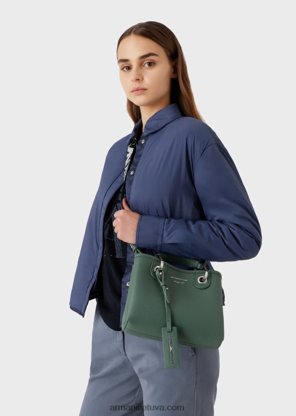 moterys žalias Armani elnio atspaudo myea mini krepšys 02482X596