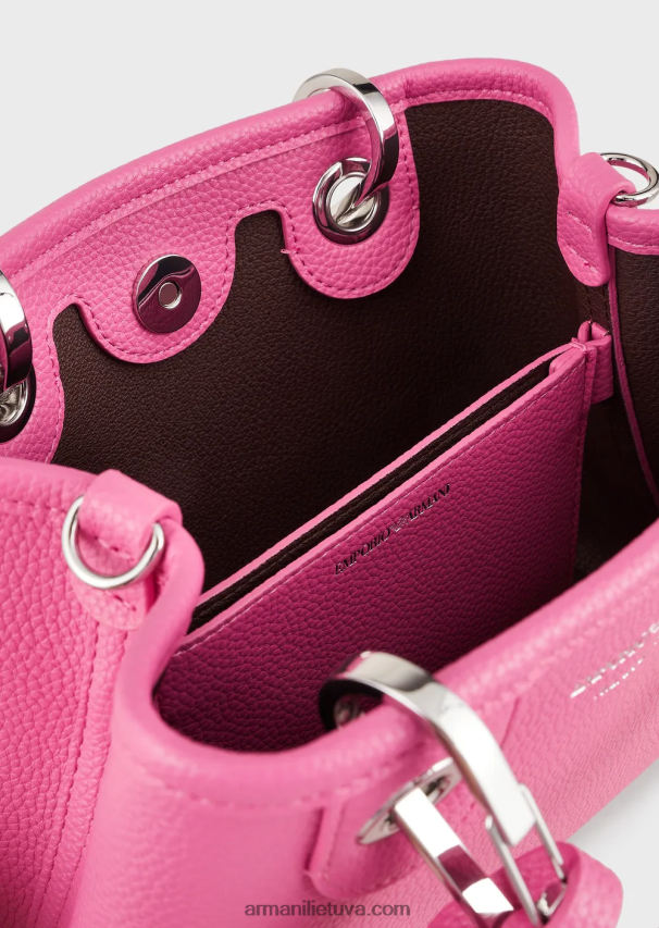 moterys fuksija Armani elnio atspaudo myea mini krepšys 02482X602