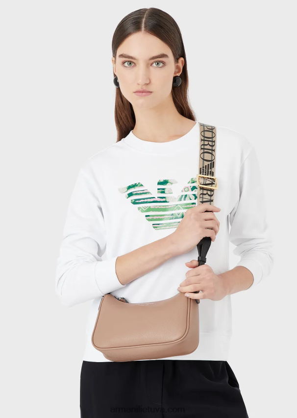 moterys kupranugaris Armani Baguette maišelis su elnio raštu 02482X595