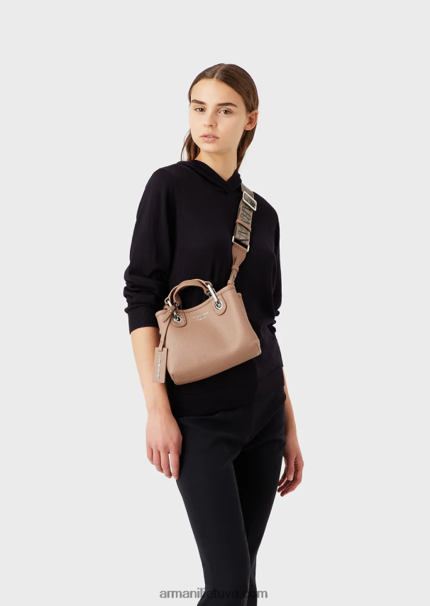 moterys kupranugaris Armani elnio atspaudo myea mini krepšys 02482X601