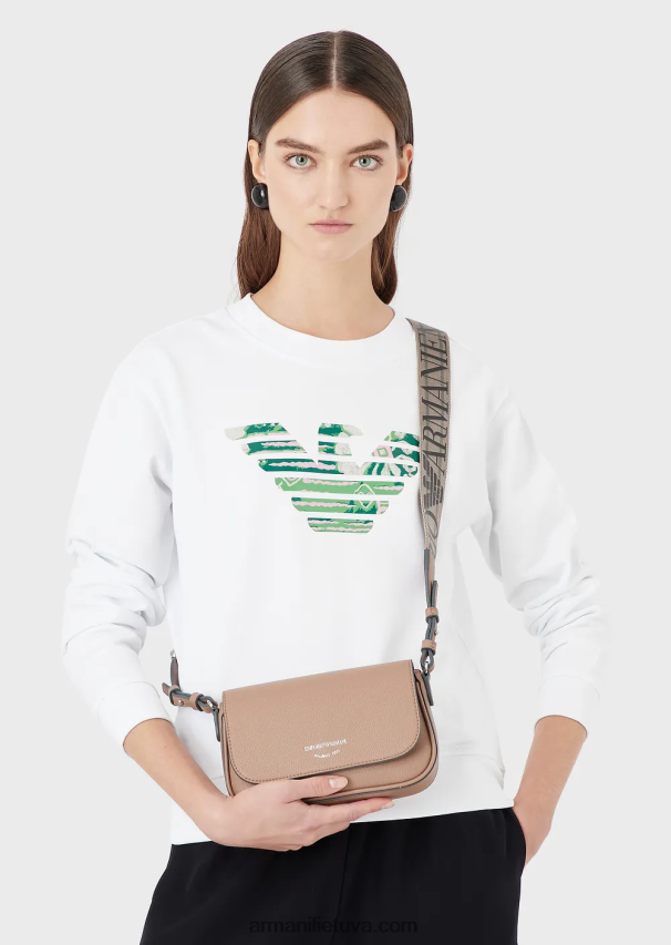 moterys mėlyna Armani elnio atspaudų mini krepšys 02482X581