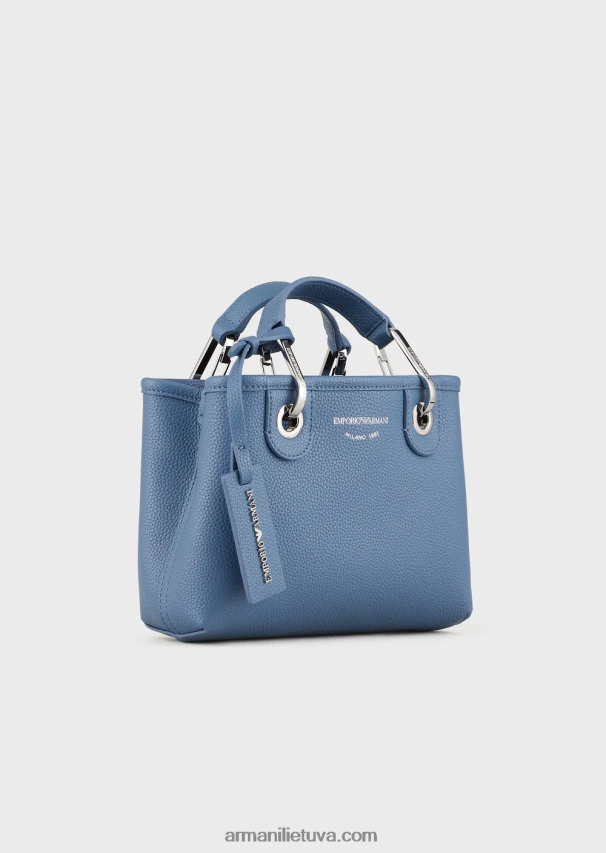moterys mėlyna Armani elnio atspaudo myea mini krepšys 02482X604