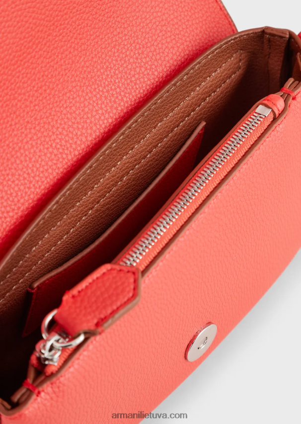 moterys oranžinė Armani elnio atspaudų mini krepšys 02482X577