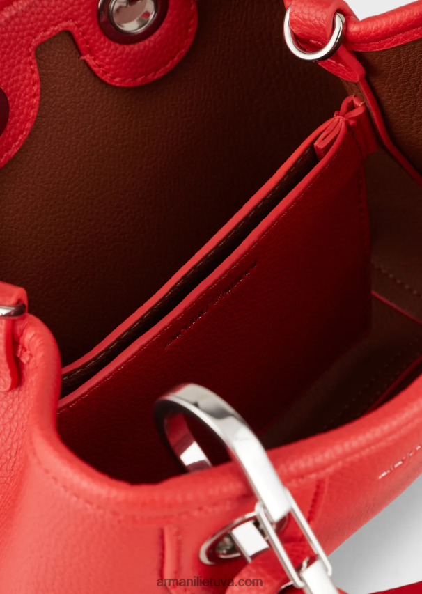 moterys oranžinė Armani elnio atspaudo myea mini krepšys 02482X599