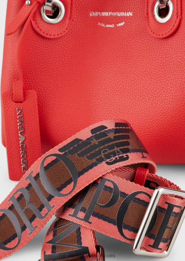 moterys oranžinė Armani elnio atspaudo myea mini krepšys 02482X599