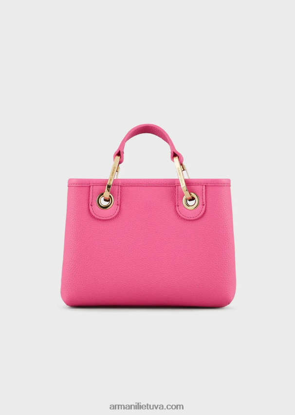 moterys rožinis Armani elnio atspaudo myea mini krepšys 02482X605