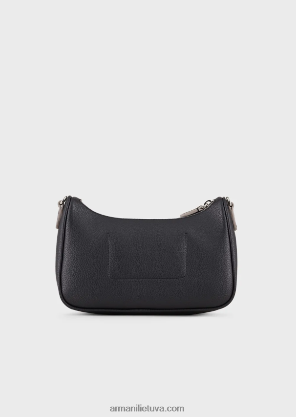 moterys tamsiai mėlyna Armani Baguette maišelis su elnio raštu 02482X594