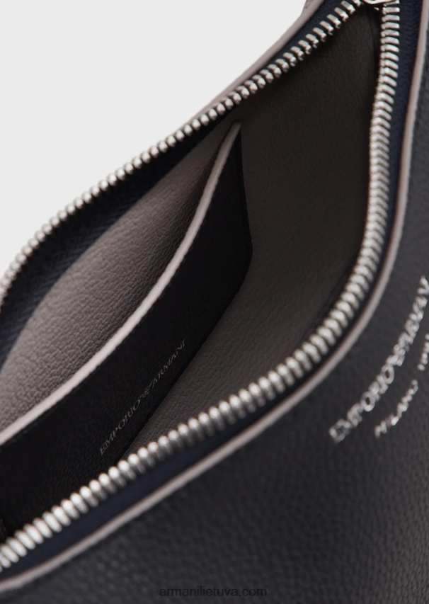 moterys tamsiai mėlyna Armani Baguette maišelis su elnio raštu 02482X594