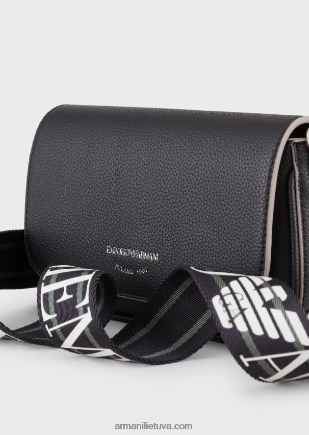 moterys tamsiai mėlyna Armani elnio atspaudų mini krepšys 02482X579