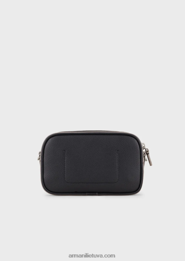 moterys tamsiai mėlyna Armani elnio atspaudo fotoaparato dėklas su peties dirželiu 02482X585