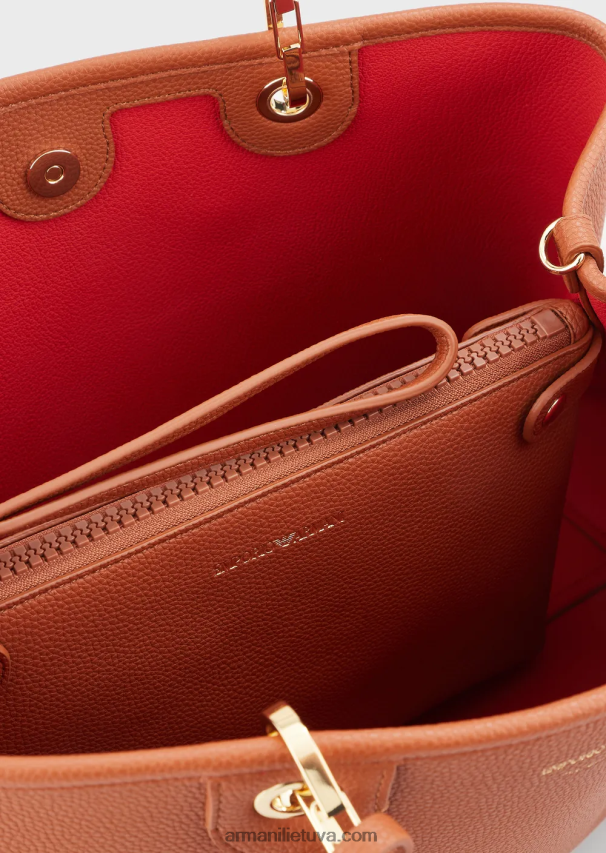 moterysArmani vidutinio myea pirkėjo krepšys su elnio raštu 02482X675