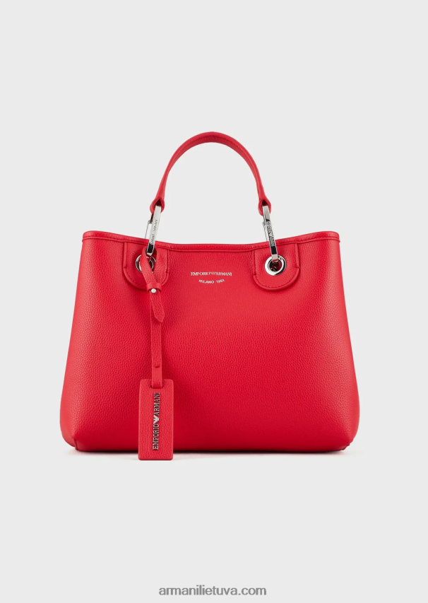 moterys bordo Armani myea maišelis mažas pirkėjo krepšys su elnio raštu 02482X667