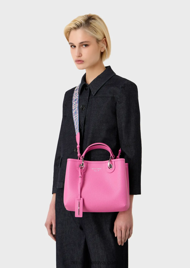 moterys bordo Armani myea maišelis mažas pirkėjo krepšys su elnio raštu 02482X667