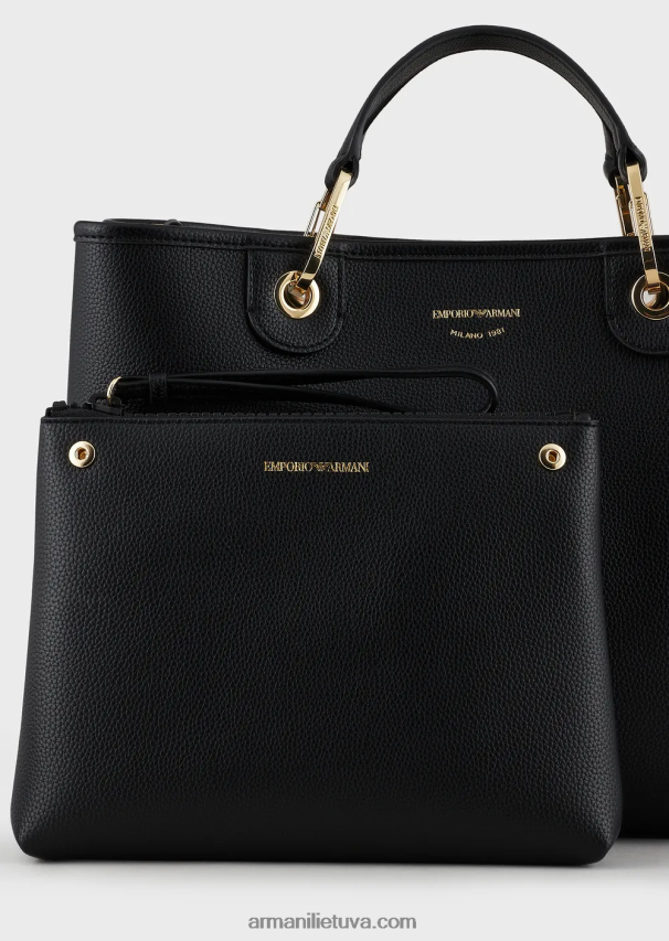 moterys buff Armani vidutinio myea pirkėjo krepšys su elnio raštu 02482X673