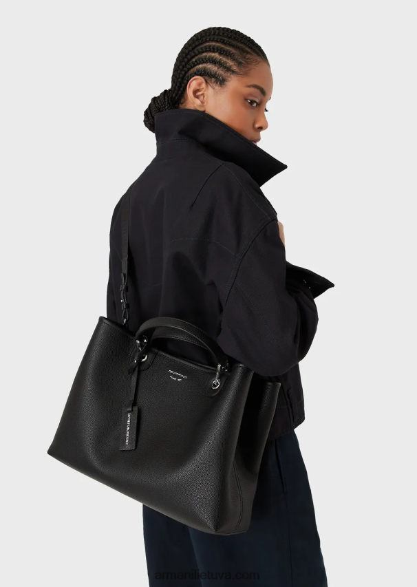 moterys dvispalvis Armani vidutinio myea pirkėjo krepšys su elnio raštu 02482X678