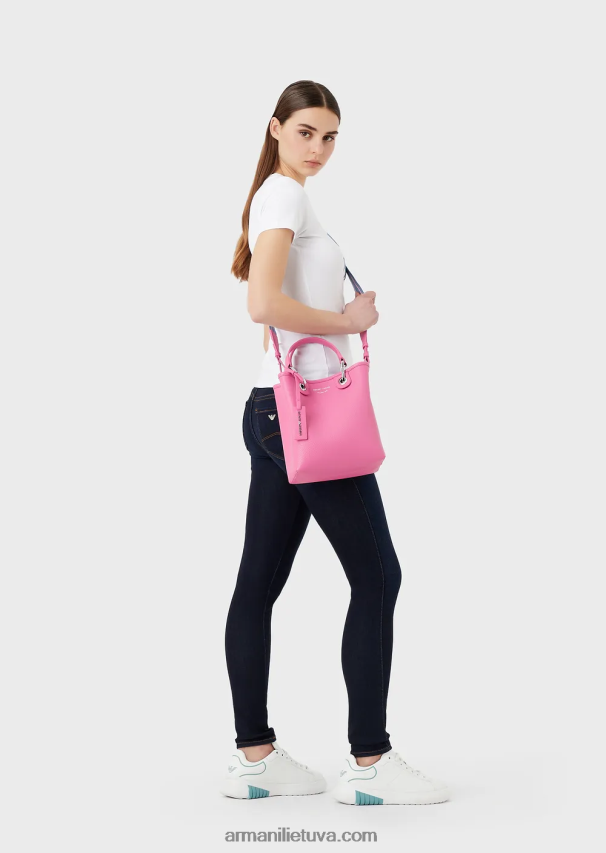 moterys fuksija Armani elnio rašto myea vertikalus pirkėjo krepšys 02482X695
