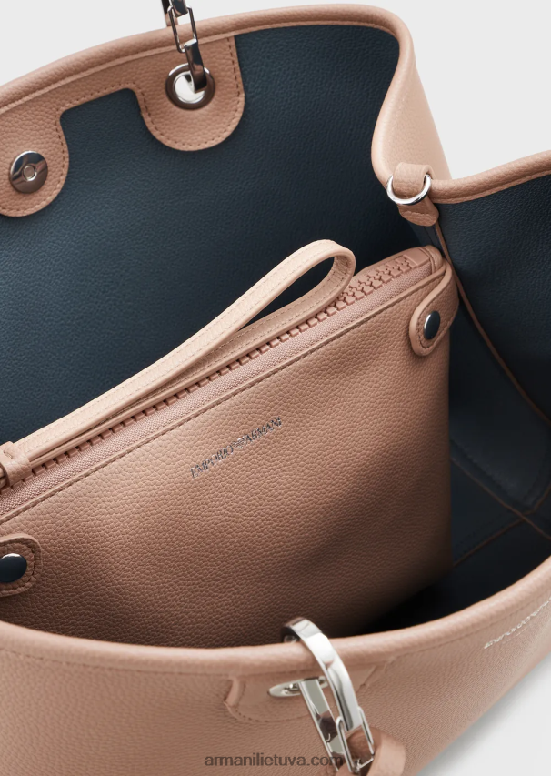 moterys kupranugaris Armani vidutinio myea pirkėjo krepšys su elnio raštu 02482X684