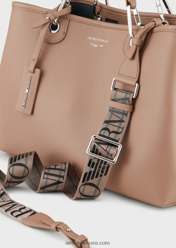 moterys kupranugaris Armani vidutinio myea pirkėjo krepšys su elnio raštu 02482X684