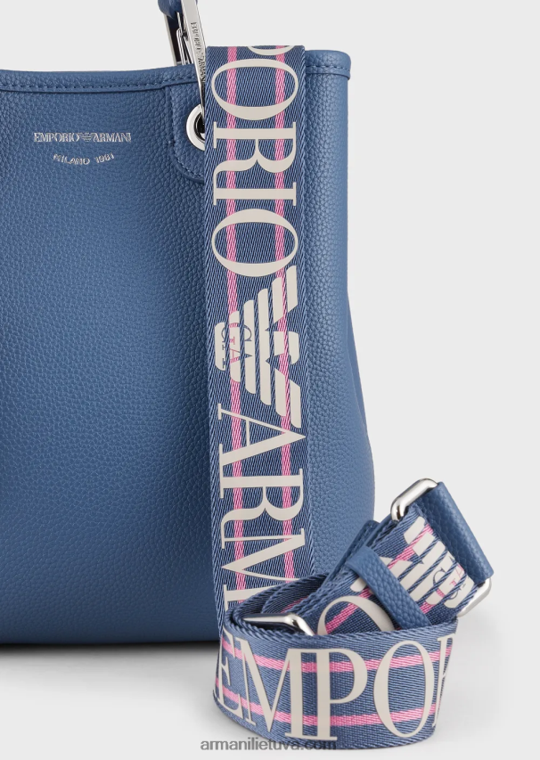 moterys mėlyna Armani elnio rašto myea vertikalus pirkėjo krepšys 02482X694