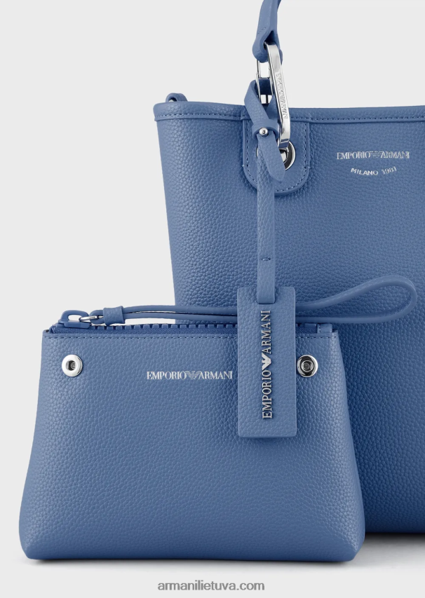 moterys mėlyna Armani elnio rašto myea vertikalus pirkėjo krepšys 02482X694