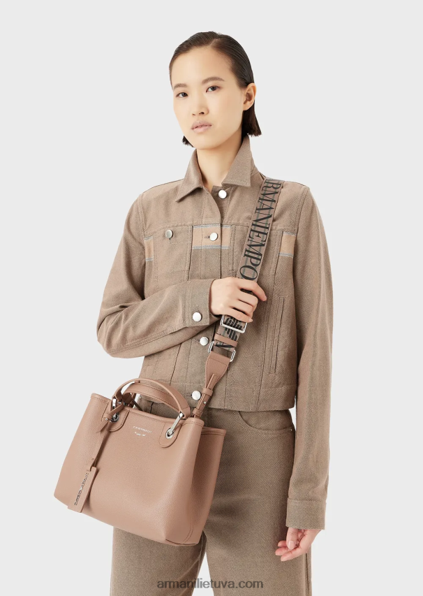 moterys mėlyna Armani myea maišelis mažas pirkėjo krepšys su elnio raštu 02482X666