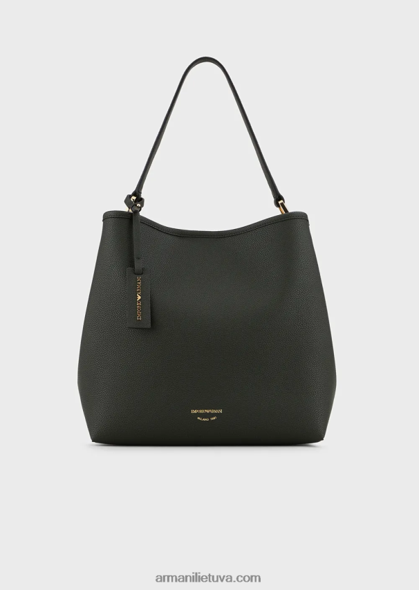 moterys miškas žalias Armani myea pečių krepšys su elnio raštu 02482X697