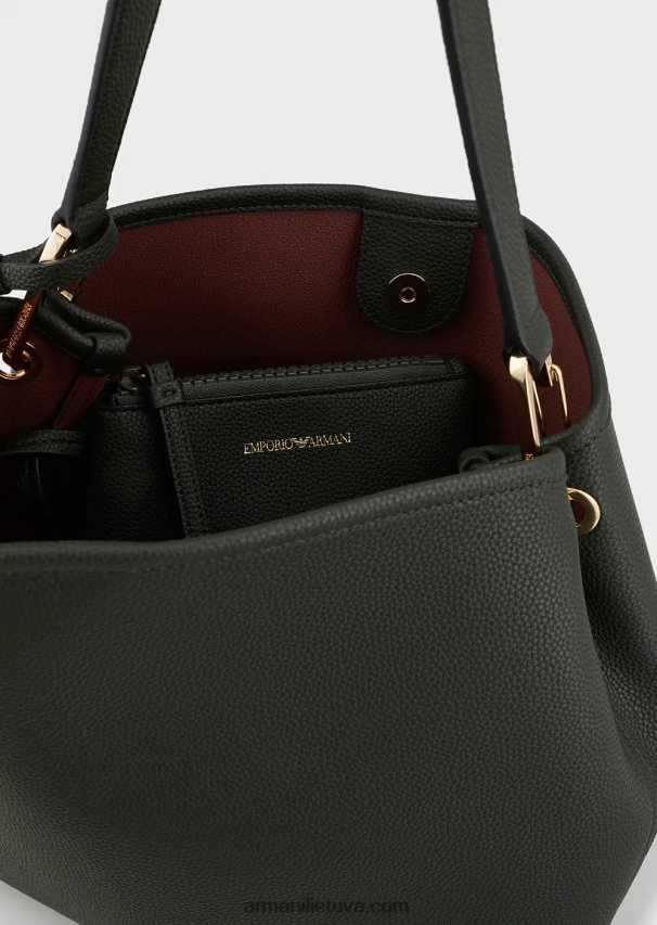 moterys miškas žalias Armani myea pečių krepšys su elnio raštu 02482X697