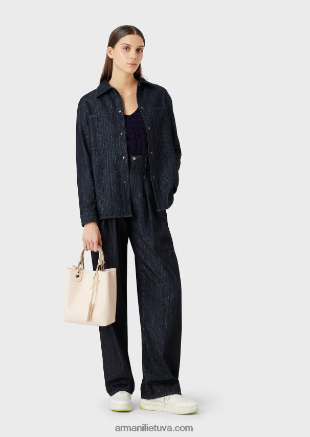 moterys nuogas Armani elnio rašto myea vertikalus pirkėjo krepšys 02482X692