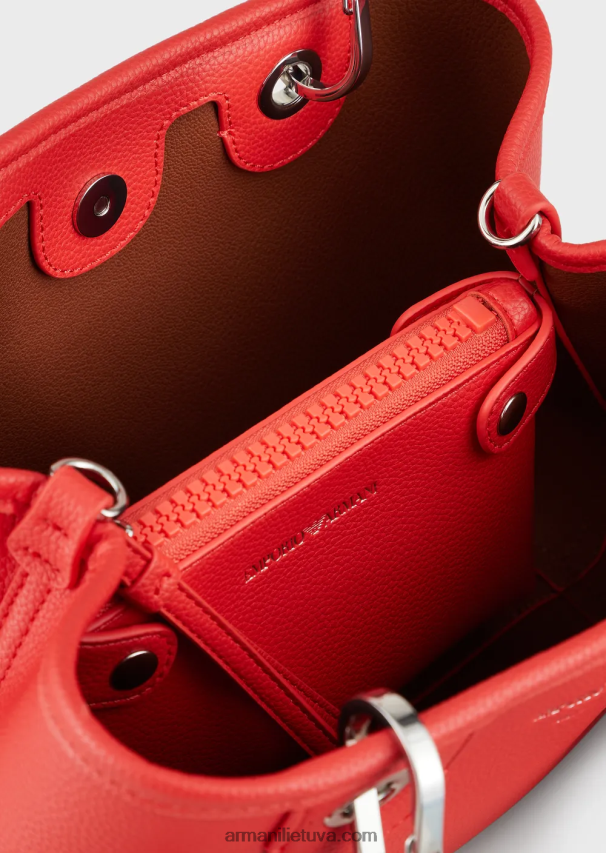 moterys oranžinė Armani myea maišelis mažas pirkėjo krepšys su elnio raštu 02482X662