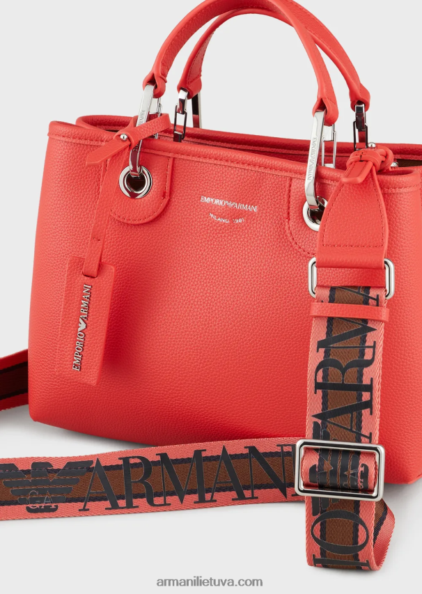 moterys oranžinė Armani myea maišelis mažas pirkėjo krepšys su elnio raštu 02482X662