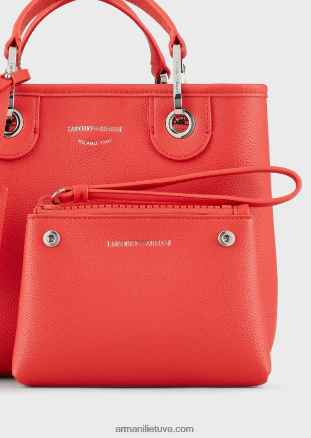 moterys oranžinė Armani myea maišelis mažas pirkėjo krepšys su elnio raštu 02482X662