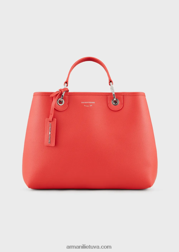 moterys oranžinė Armani vidutinio myea pirkėjo krepšys su elnio raštu 02482X682