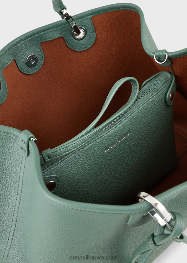 moterys oranžinė Armani vidutinio myea pirkėjo krepšys su elnio raštu 02482X682