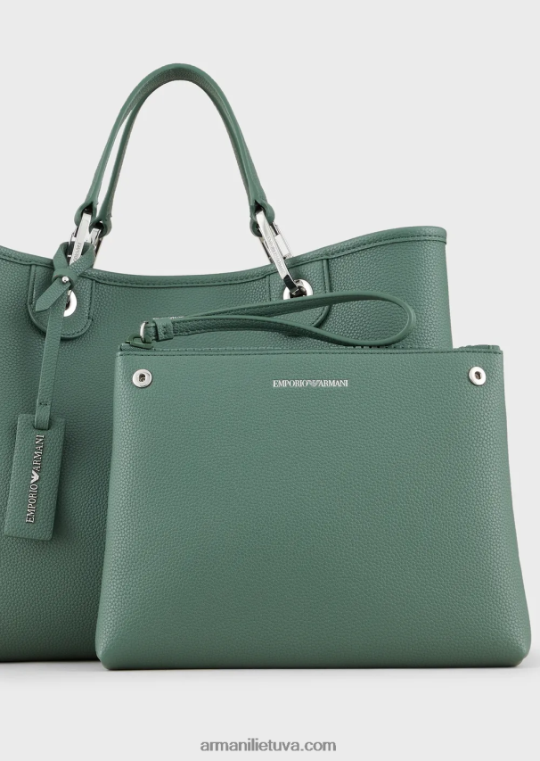 moterys oranžinė Armani vidutinio myea pirkėjo krepšys su elnio raštu 02482X682